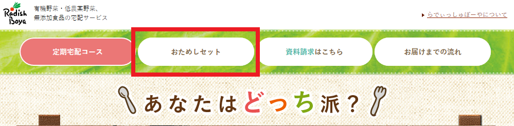 らでぃっしゅぼーや,らでぃっしゅぼーや株式会社,野菜宅配,食材宅配